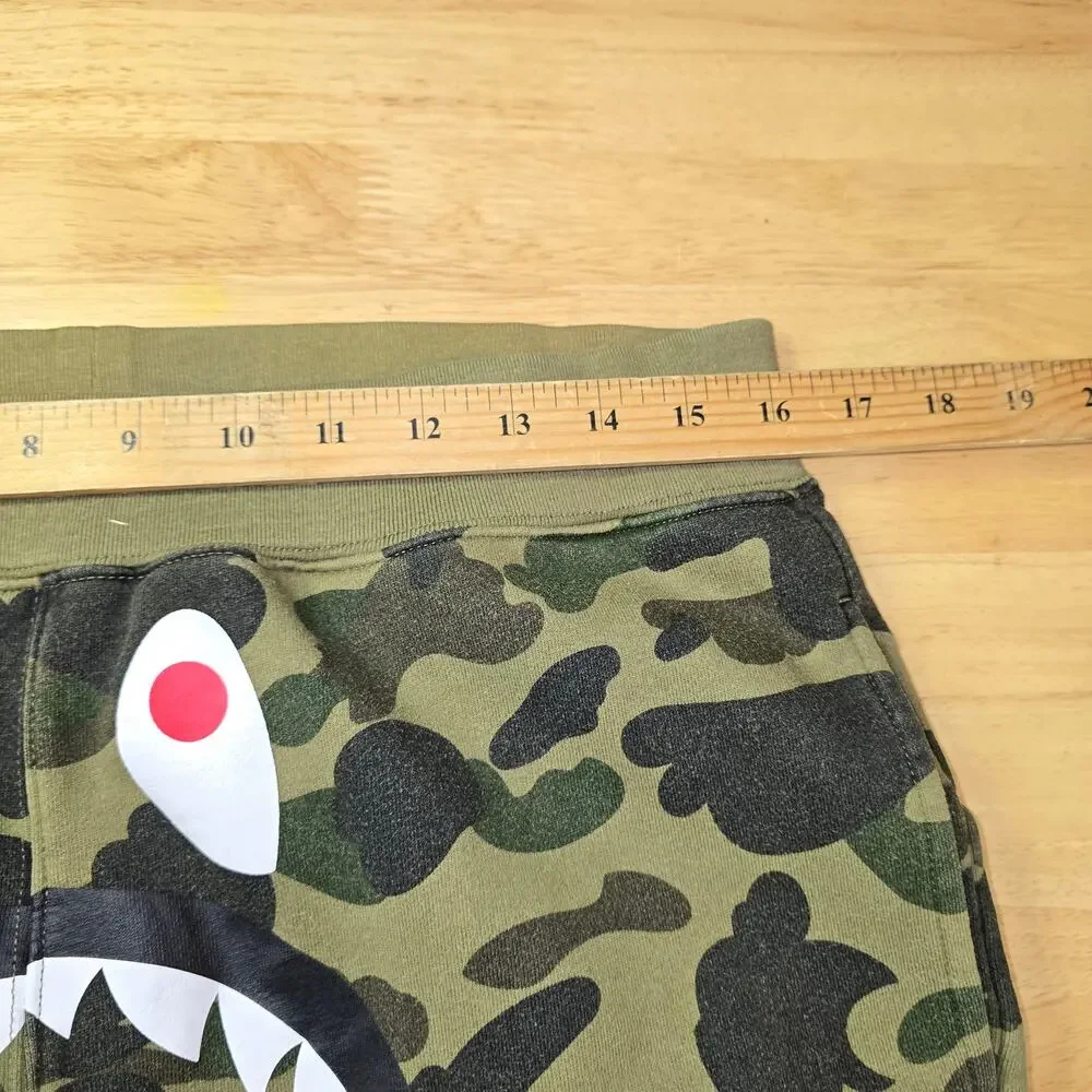 A Bathing Ape Camo Jogger Sweatpants Mens Size XL